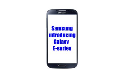 Samsung Galaxy E500, Samsung Galaxy E series phone