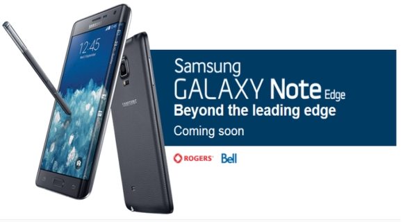 samsung galaxy note edge listed on best buy for pre-order in canada