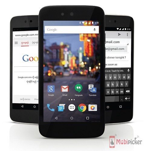 cherry mobile one, price in myanmar, android one, smartphone, image, pic, specs