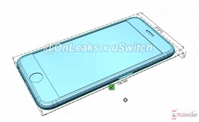 iphone 6s CAD images, leaks