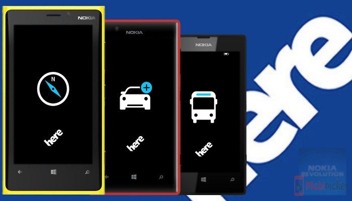 nokia here map, sold