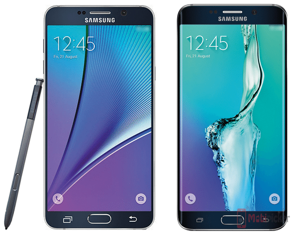 samsung galaxy note 5, galaxy s6 edge+, official images