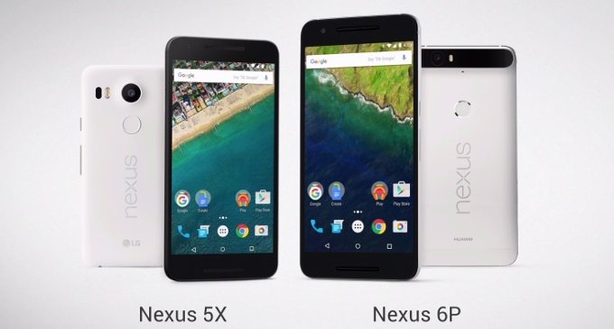 lg nexus 5x, huawei nexus 6p