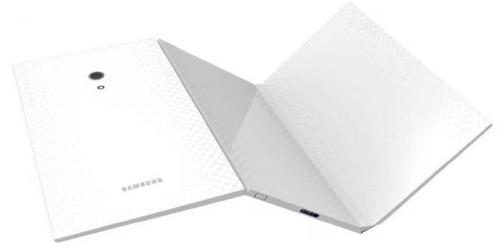 foldable samsung smartphone patent image