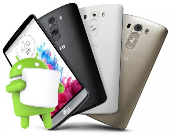 lg g3 android marshmallow update