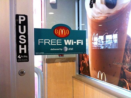 free wifi here