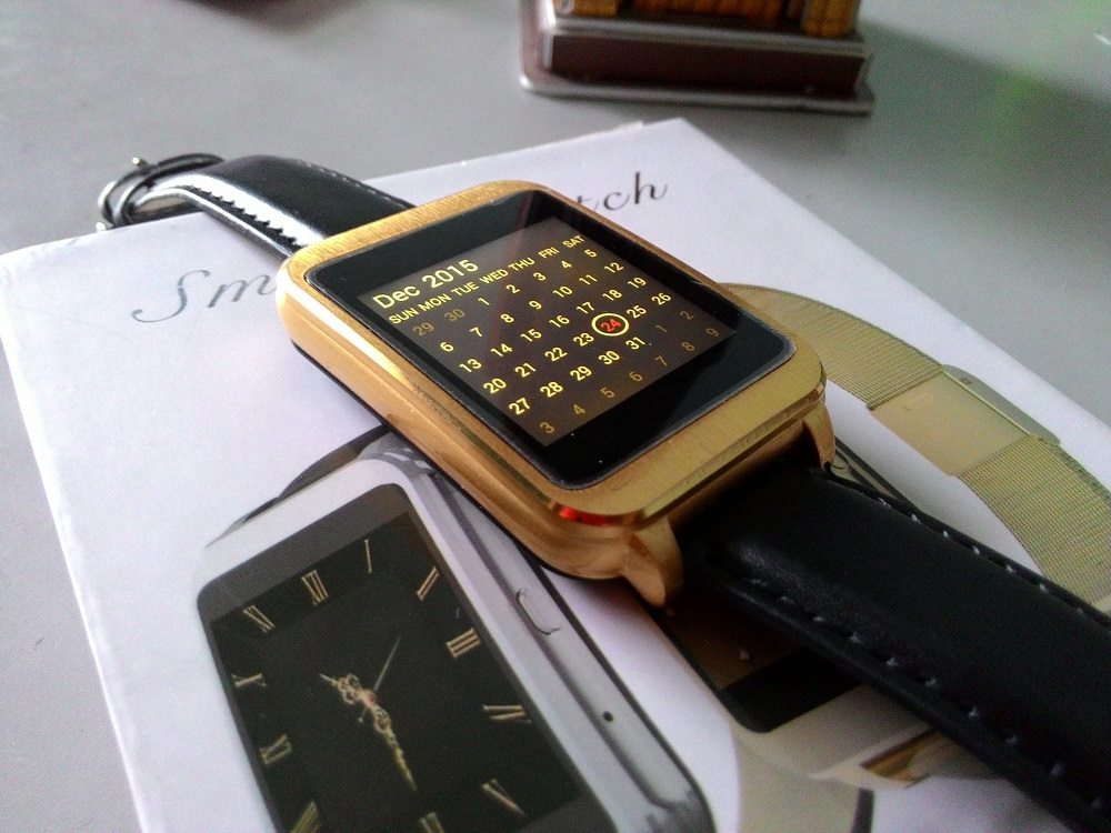 i95 Android Smartwatch calendar