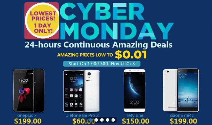 banggood cyber monday