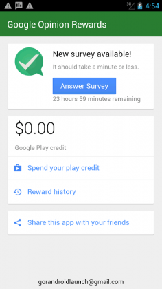 google play credit