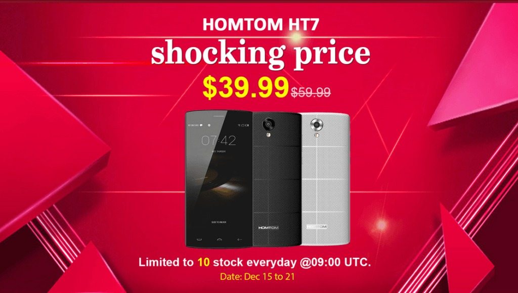 homtom ht7 flash sale