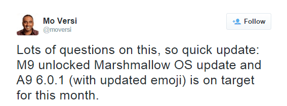 htc one m9 marshmallow