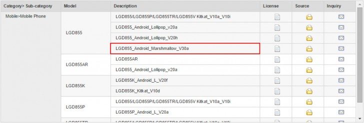 lg g3 marshmallow update