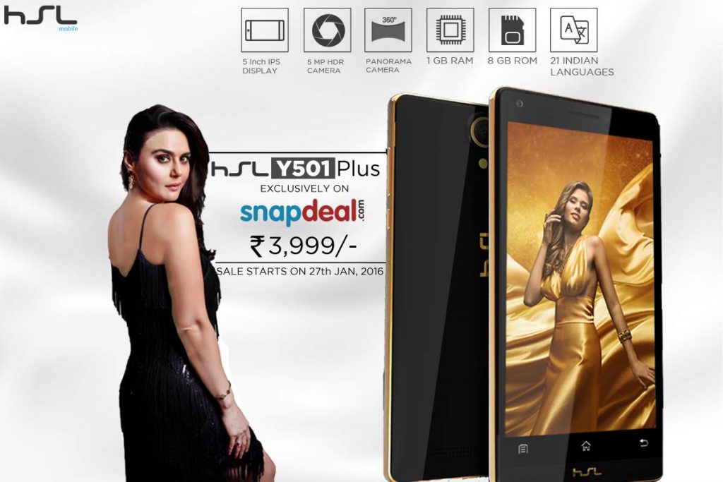 hsl y501 plus smartphone