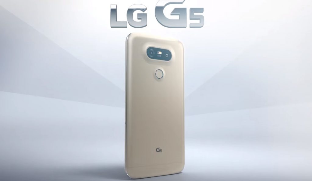 LG G5 rear, back