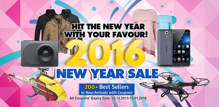 banggod new year sale
