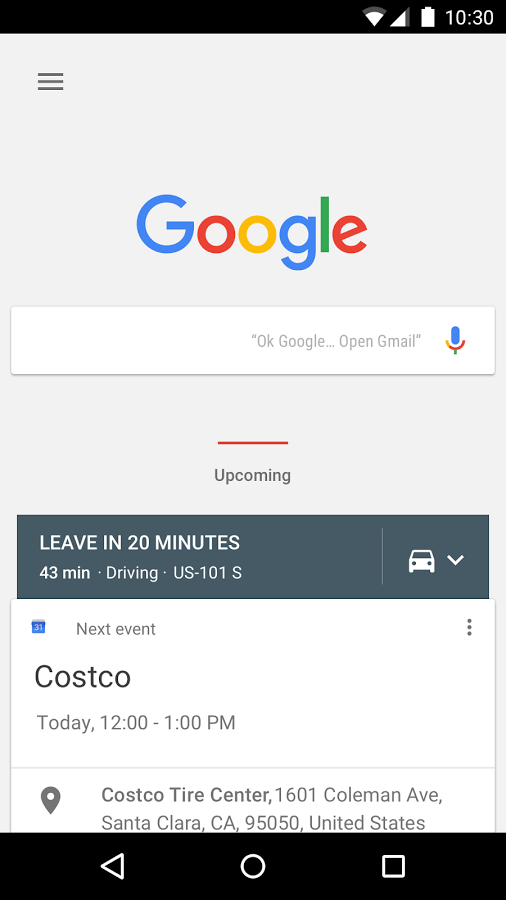 google search app for android