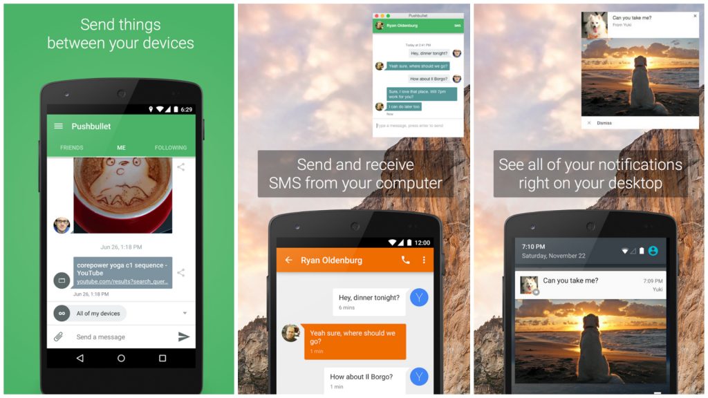 share files between android device and computer
