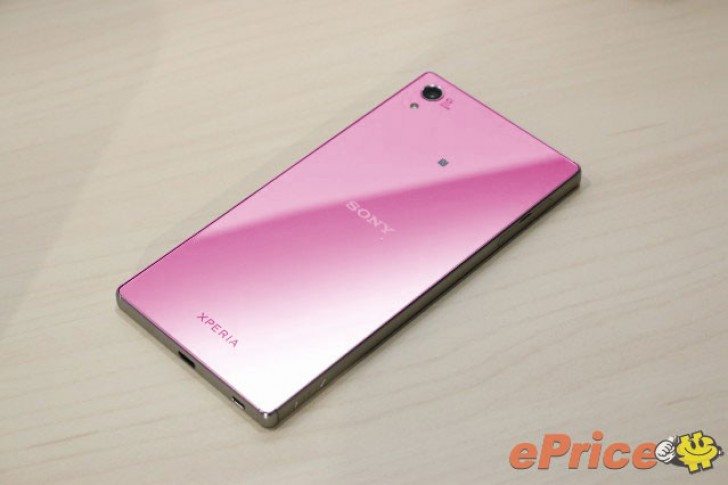 sony xperia z5 pink