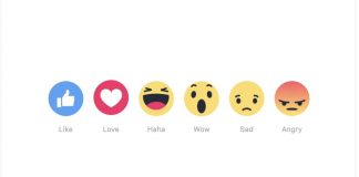 facebook reaction emojis