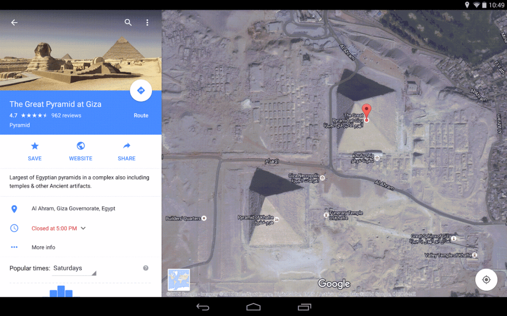 google maps android