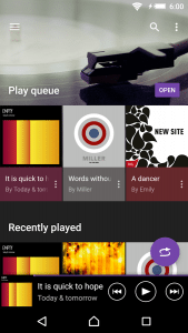 sony music app for android