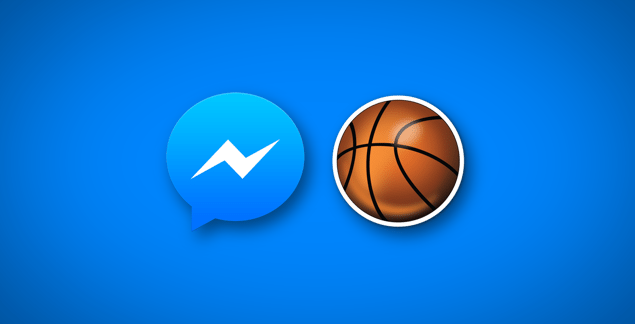 basketball in facebook messenger