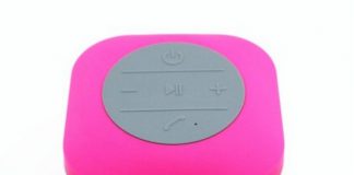 Portable Wireless Hands-Free Waterproof Bluetooth Speaker with Detachable Suction Cup for Shower(