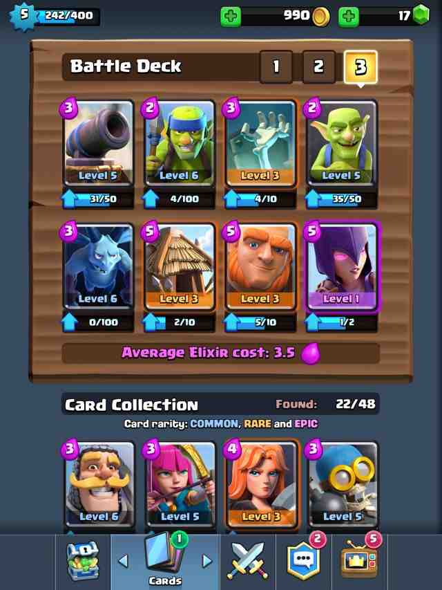 Clash Royale Strategy Guide Here S A Deck To Beat Arena 3 With Mobipicker