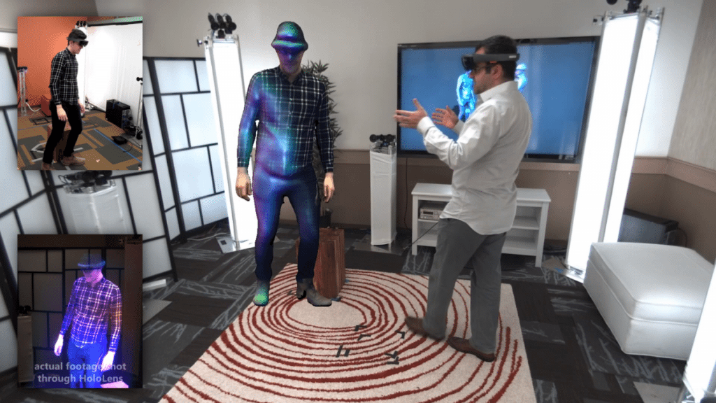 microsoft hololens holoportation