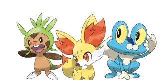 Pokémon X Y starters