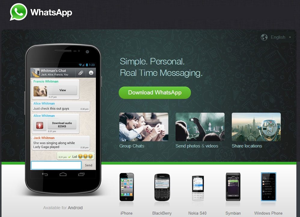 what does whatsapp look like what does whatsapp look like