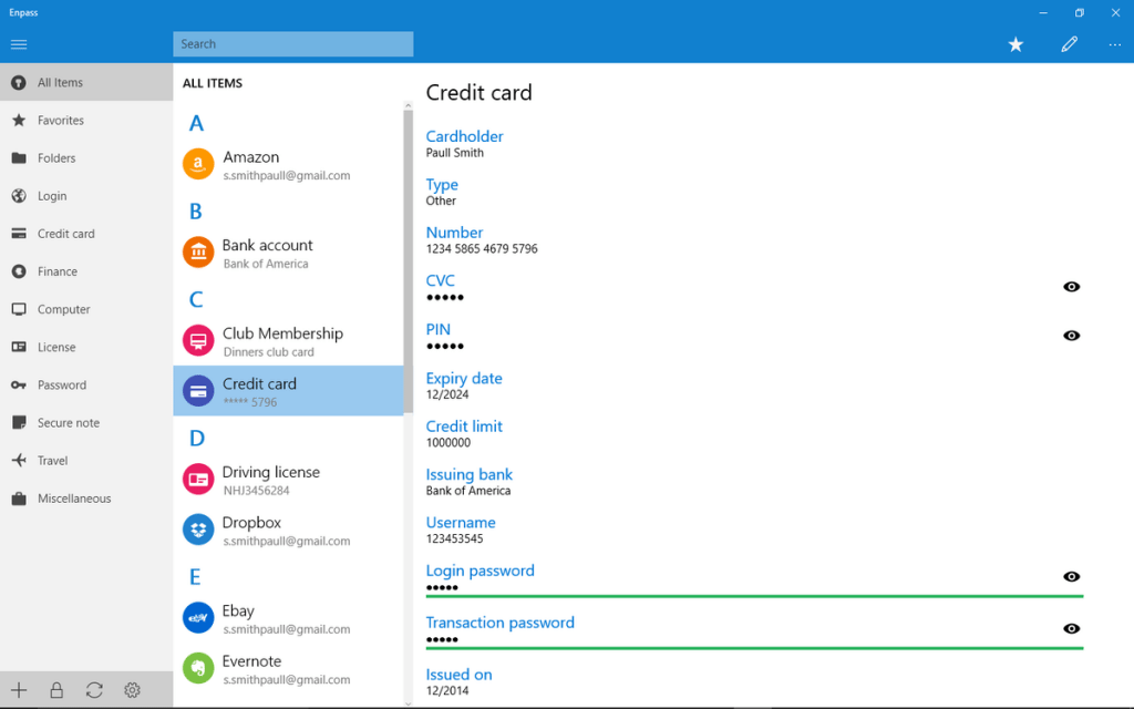 enpass-uwp-PC-screenshot