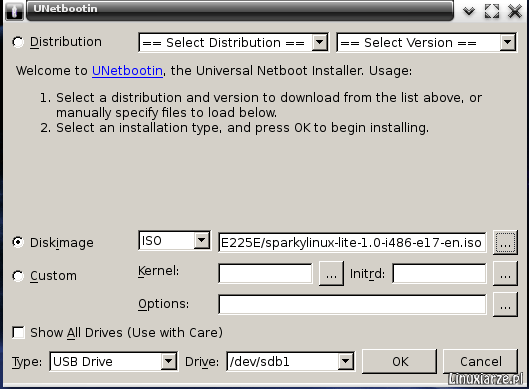 unetbootin for bootable ubuntu usb