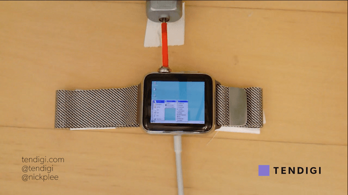 apple watch running windows 95