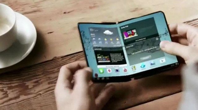 galaxy x foldable smartphone