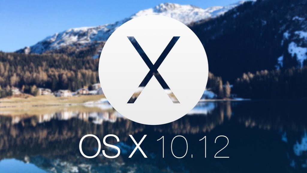 mac os x 10.12