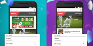 opera mini android ad blocker
