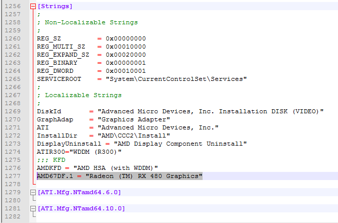 AMD Radeon RX 480 Pre-release driver