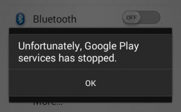 Google Play Services Has Stopped