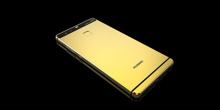 huawei p9 gold plated rear