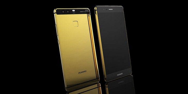 huawei p9 gold plating