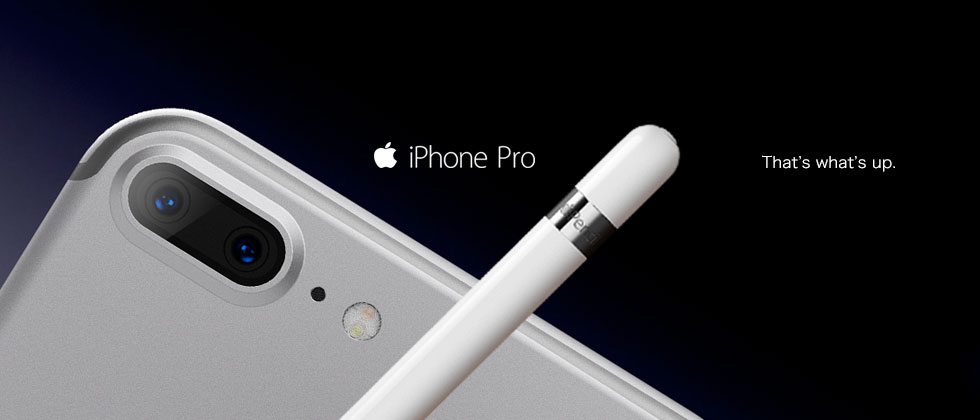 iPhone 7 Pro With Apple Pencil and Smart Connector Spotted in Renders
