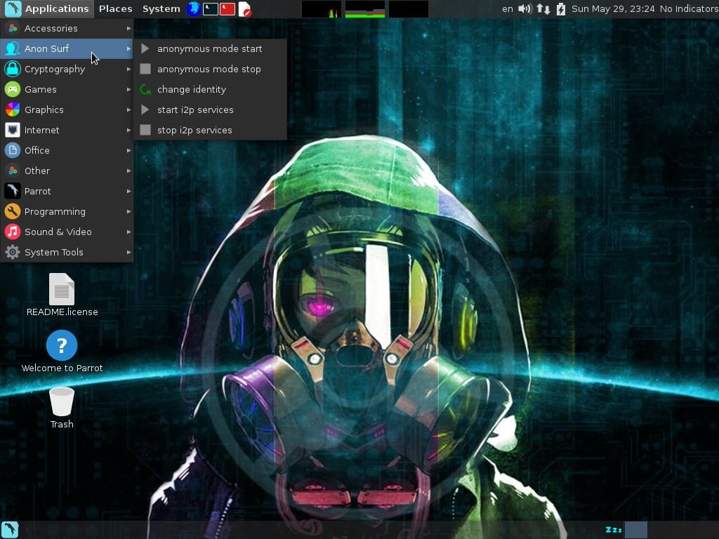 parrot security os secure voice