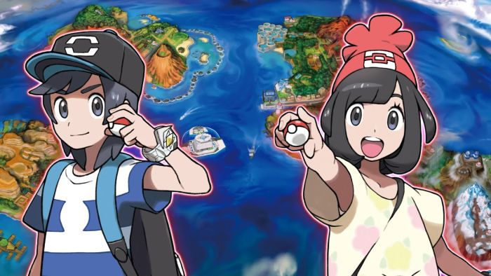 pokemon sun and moon characters