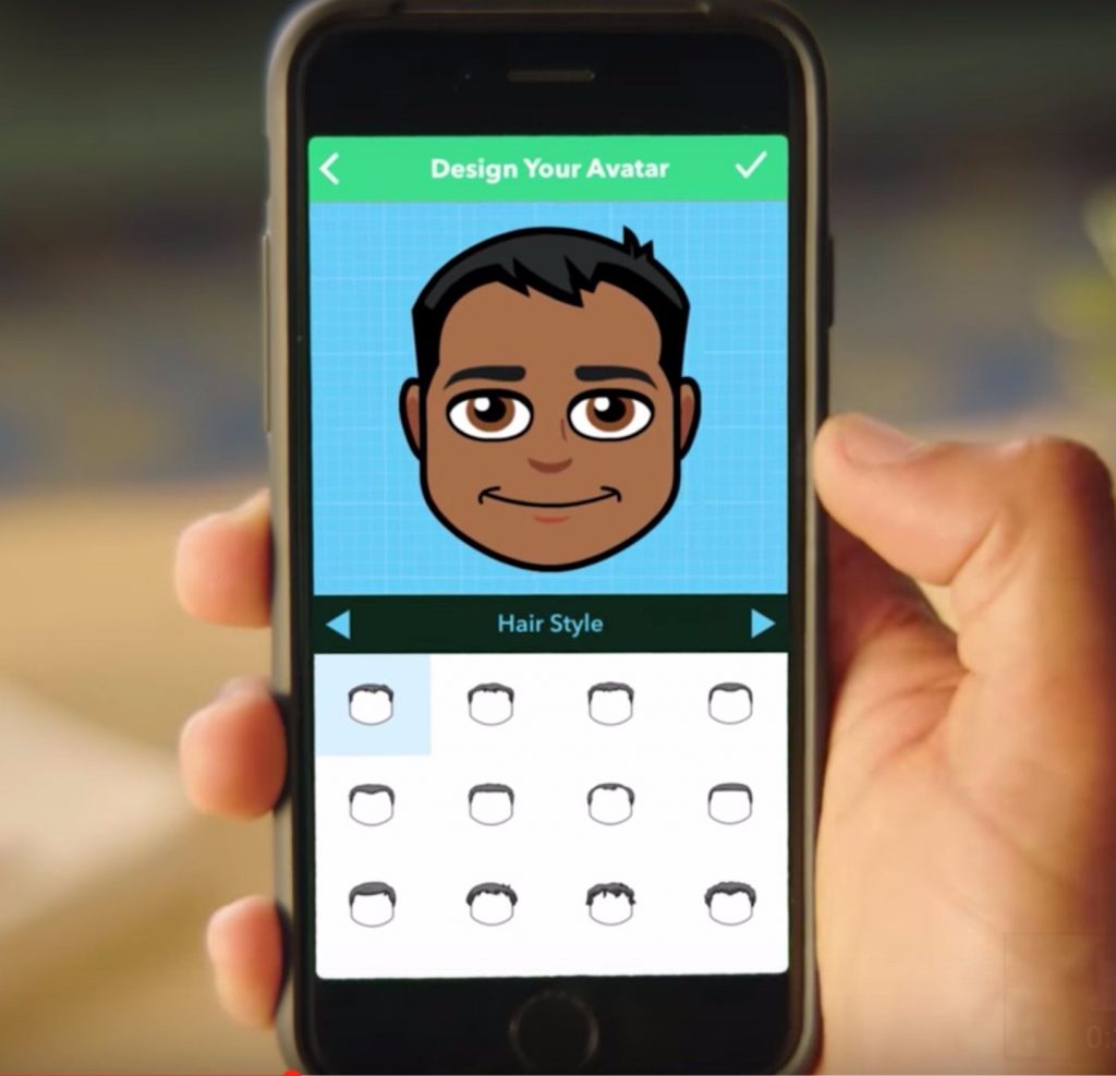 bitmoji on snapchat