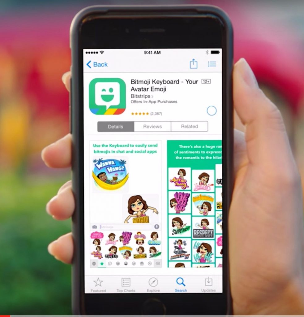 how to use bitmoji on snapchat