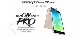 Galaxy On7 Pro