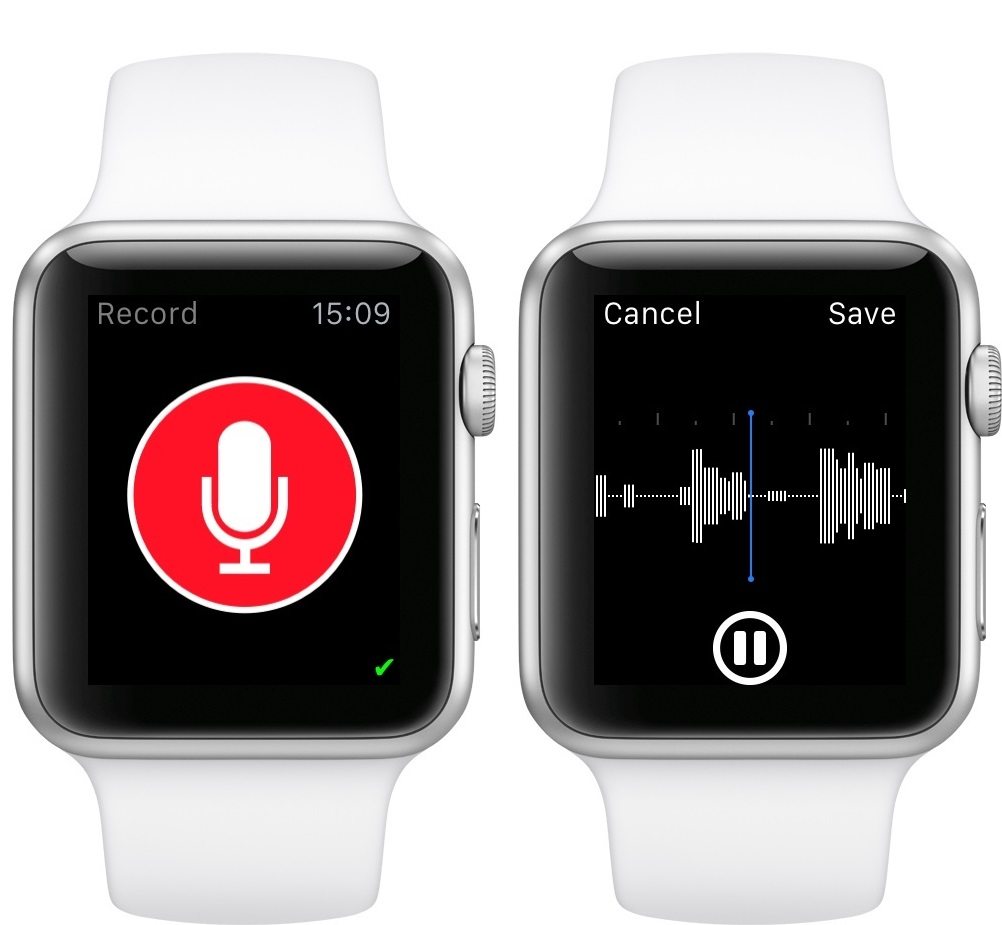 just press record on apple watch apps and games