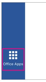 Office apps shortcut