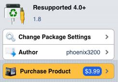 Resupported